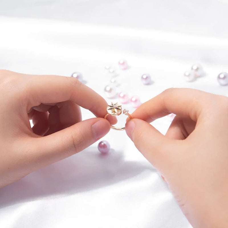 Eight-pointed Star Whirling Ring