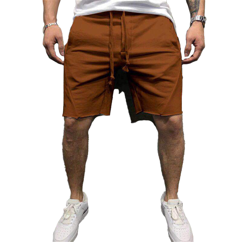 Solid Color Breathable Summer Sports Shorts