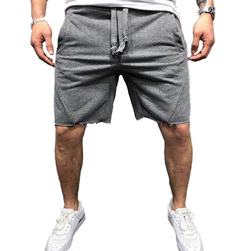 Solid Color Breathable Summer Sports Shorts