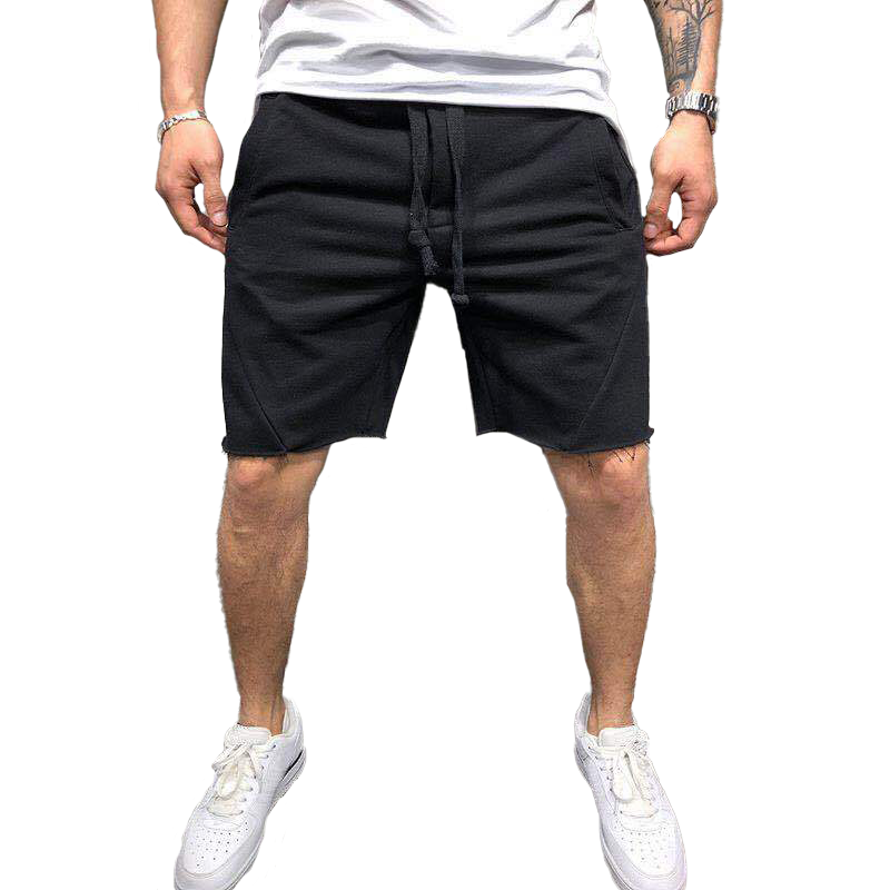 Solid Color Breathable Summer Sports Shorts