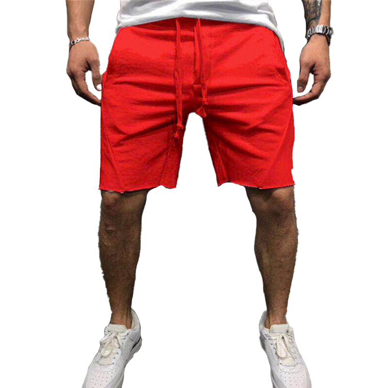 Solid Color Breathable Summer Sports Shorts