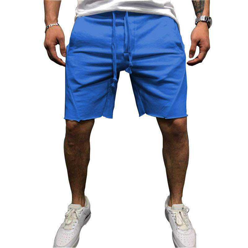 Solid Color Breathable Summer Sports Shorts
