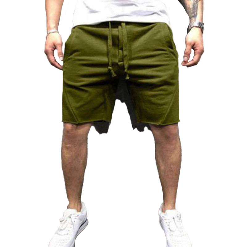 Solid Color Breathable Summer Sports Shorts