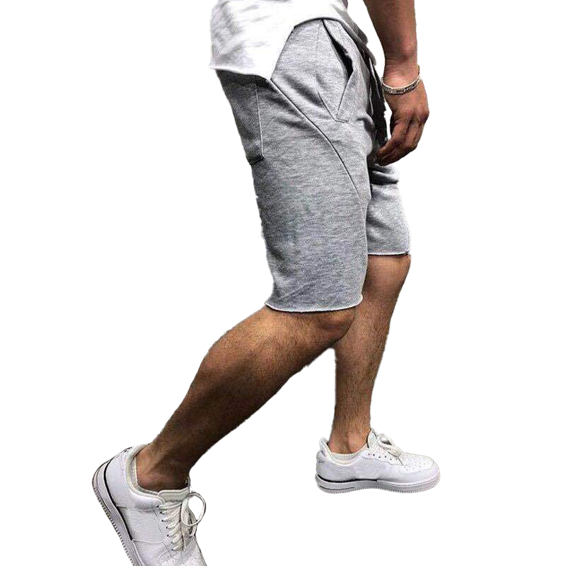 Solid Color Breathable Summer Sports Shorts
