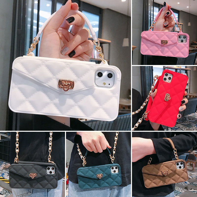 Crossbody Coin Purse Phone Silicone Case