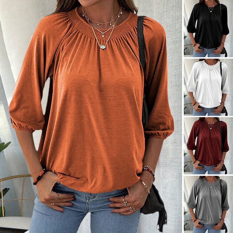 Pullover Crewneck Loose T-Shirt