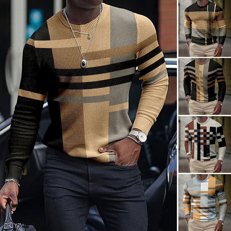 Men's long sleeve casual top