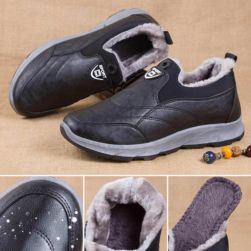 Winter Waterproof Leather Boots