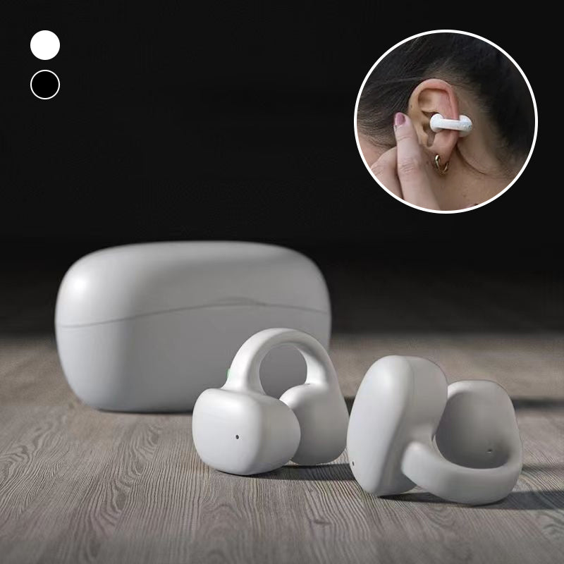 Open Ear Bone Conduction Earbuds Clip