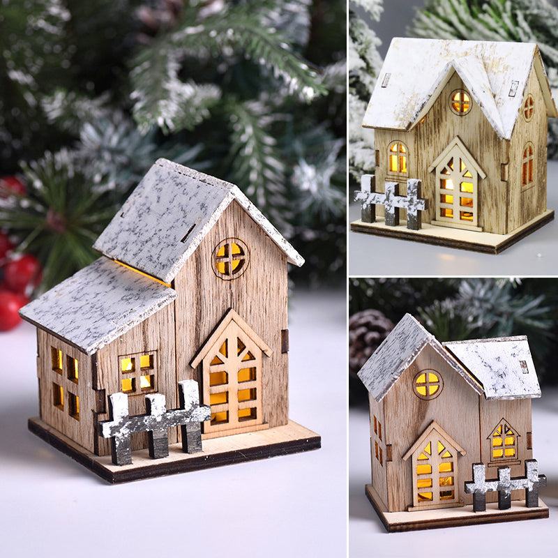 Christmas Lighted House