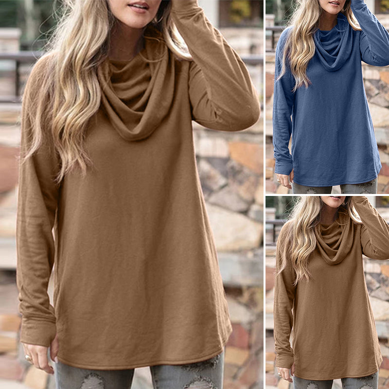 Solid Color Long Sleeve T-Shirt