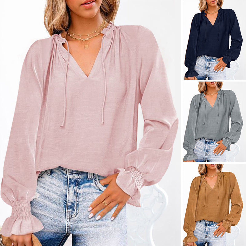 Cuff Flared Shirt