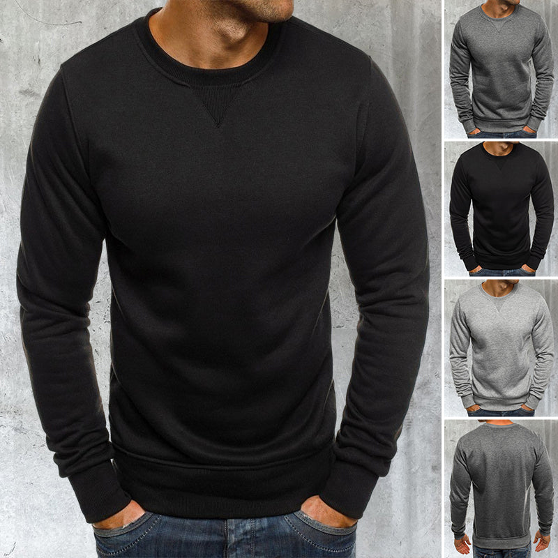Men's Long Sleeve Pullover Sweatshirt