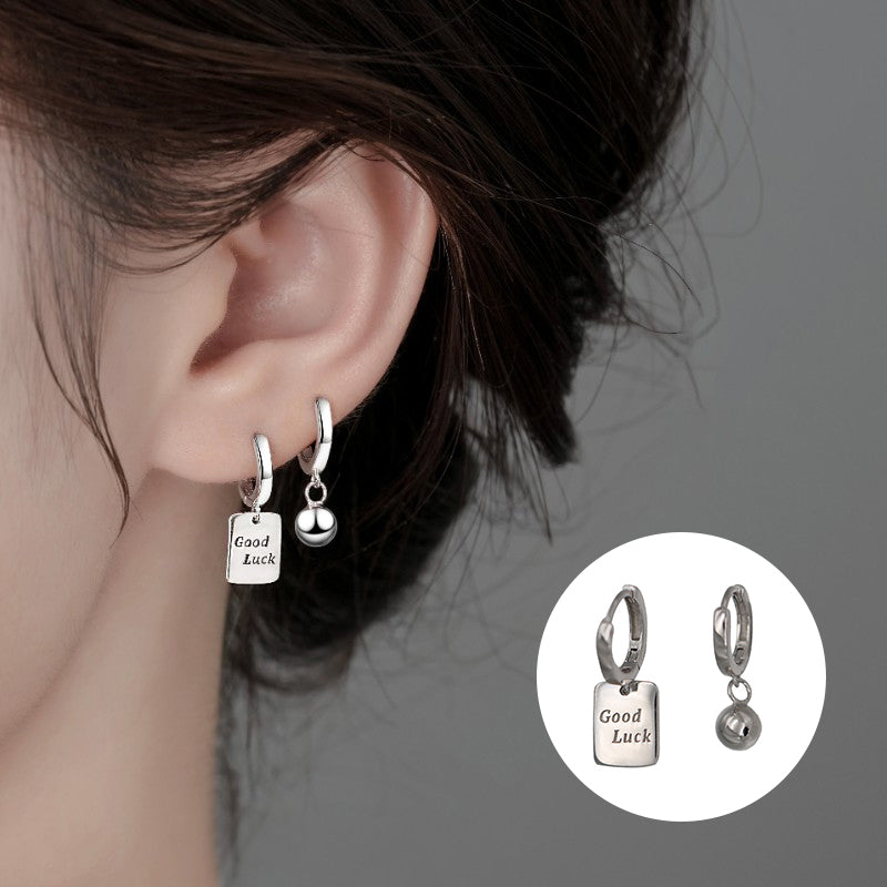 Lucky Alphabet Earrings