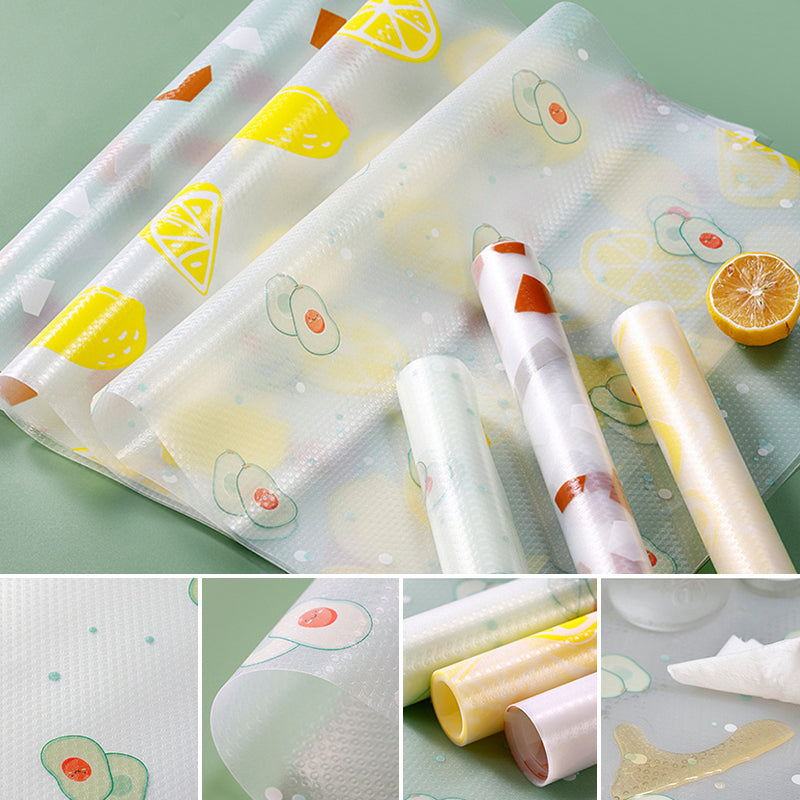 Fruit Pattern Random Oil Proof Cabinet Mat