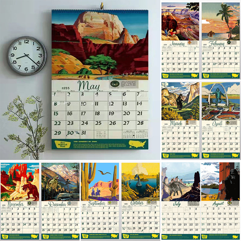 2023 National Park Monsters Calendar