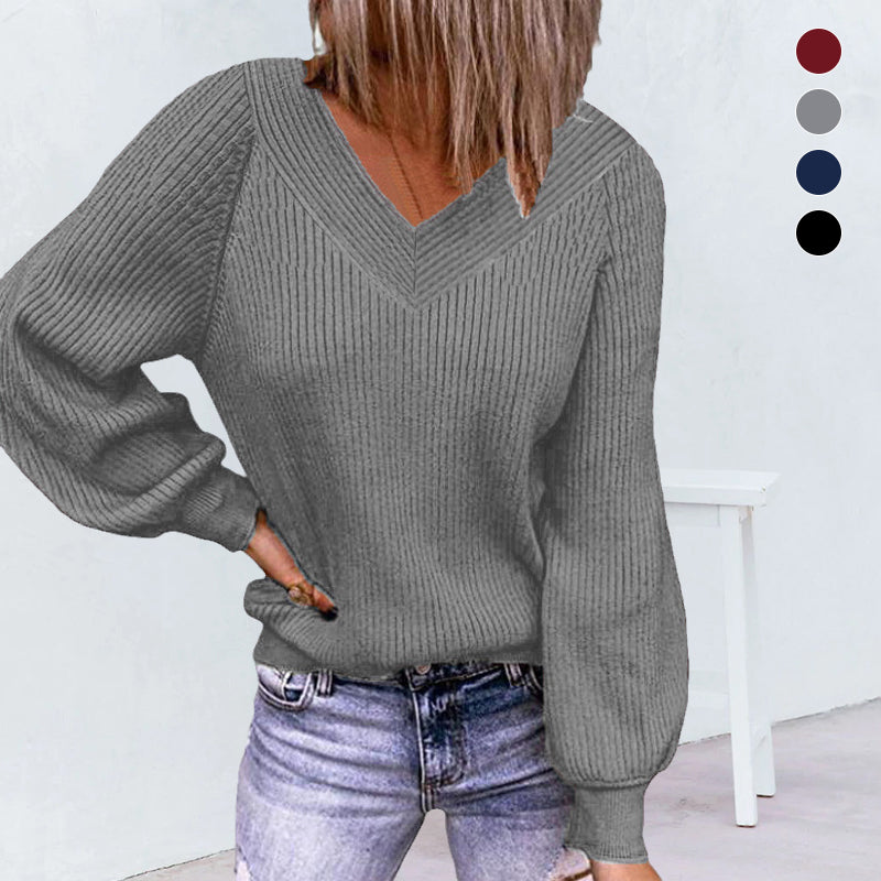 Womens V Neck Sweaters
