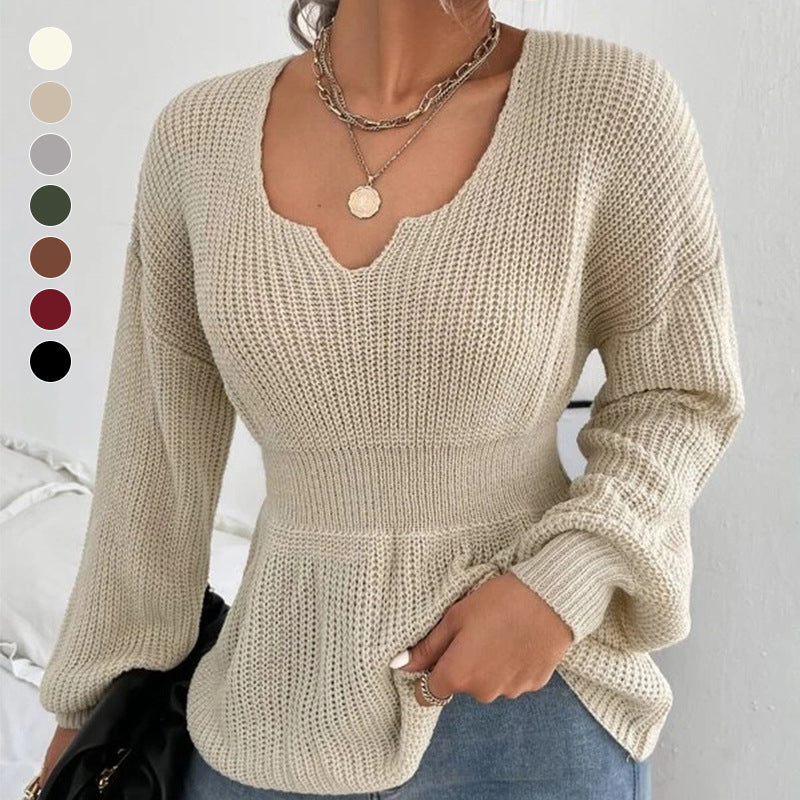 Women’s Ruffle Trim Sweater