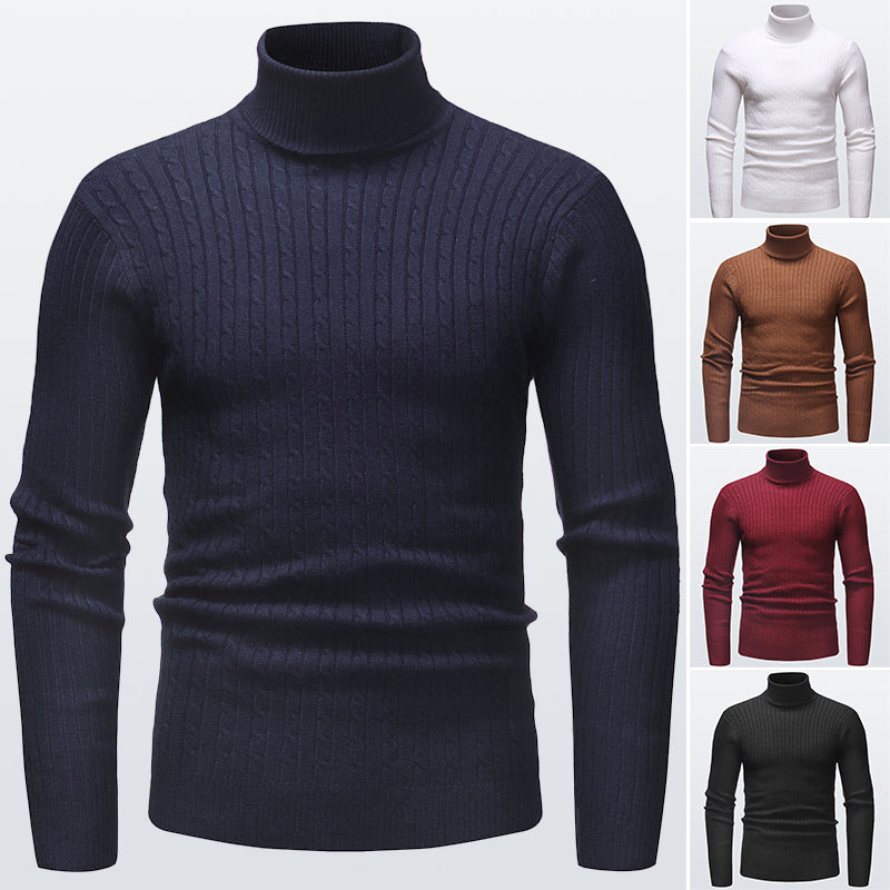 Knitted Men's Turtleneck