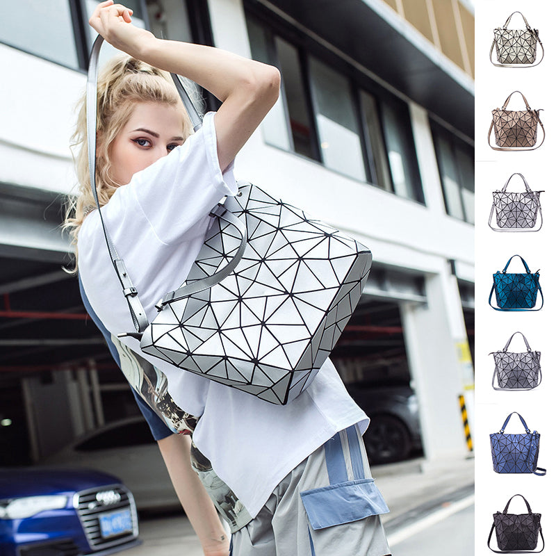 Geometric Luminous Handbag