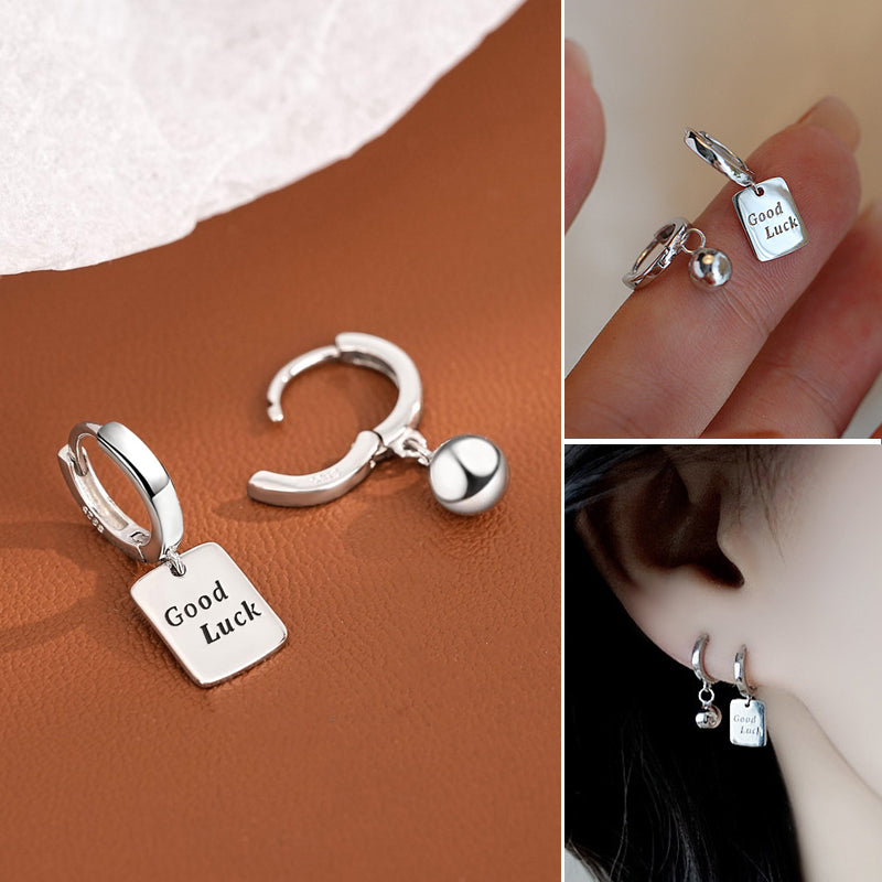 Lucky Alphabet Earrings