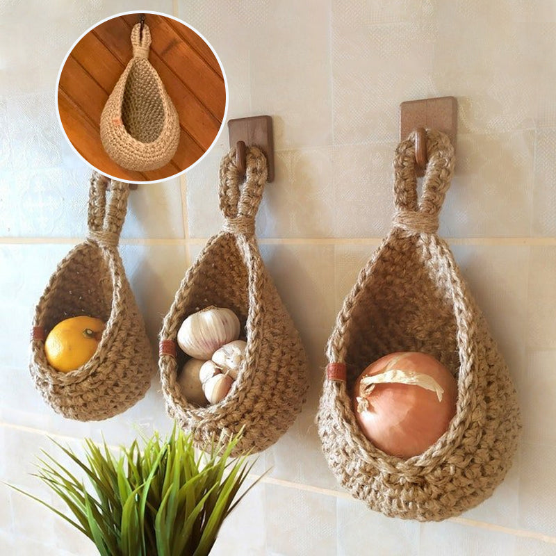 Wall Mounted Vegetable Fruit Basket