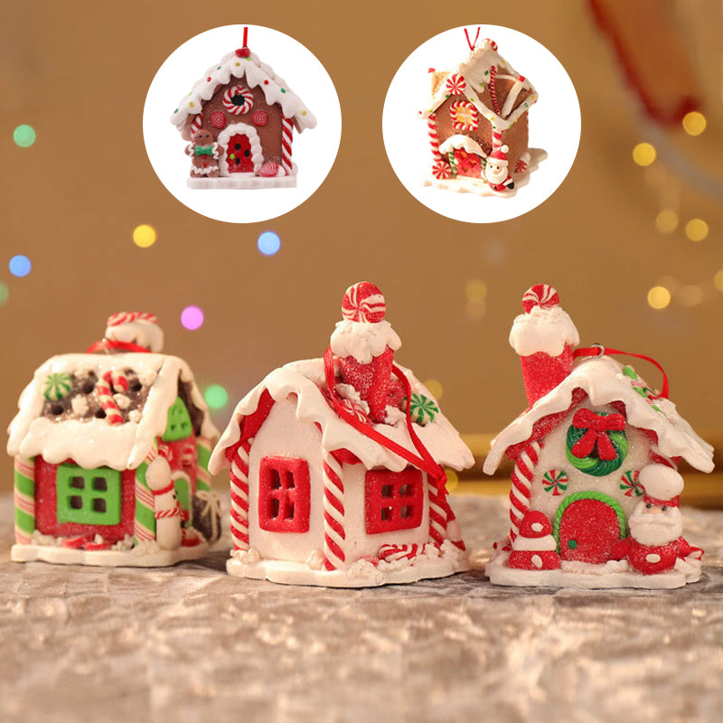 Soft Clay LED Glowing Christmas House