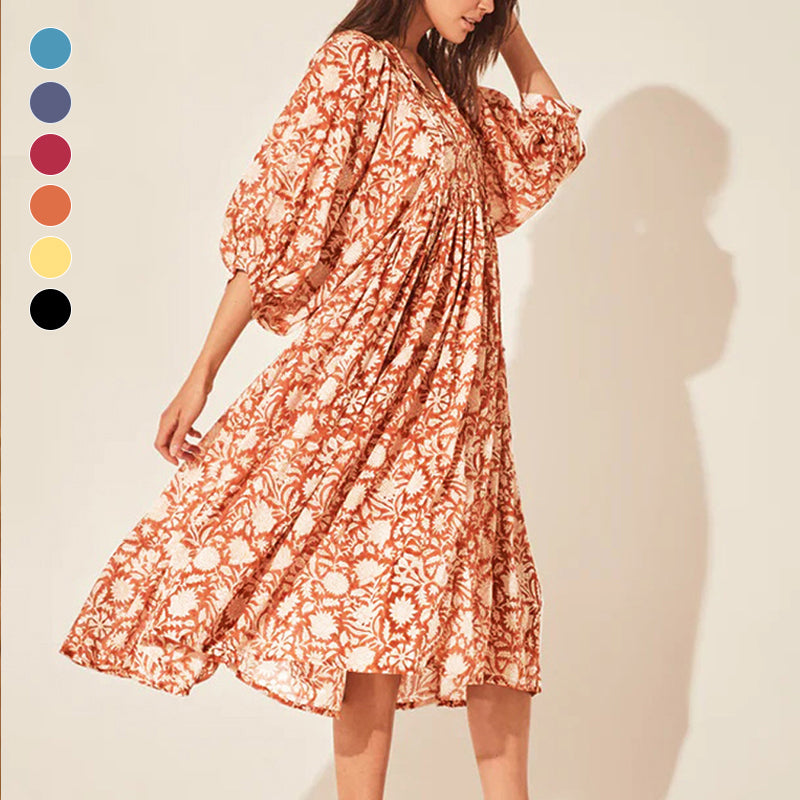 Boho Print Dress