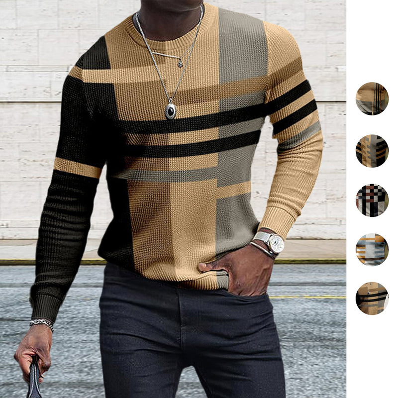 Men's long sleeve casual top