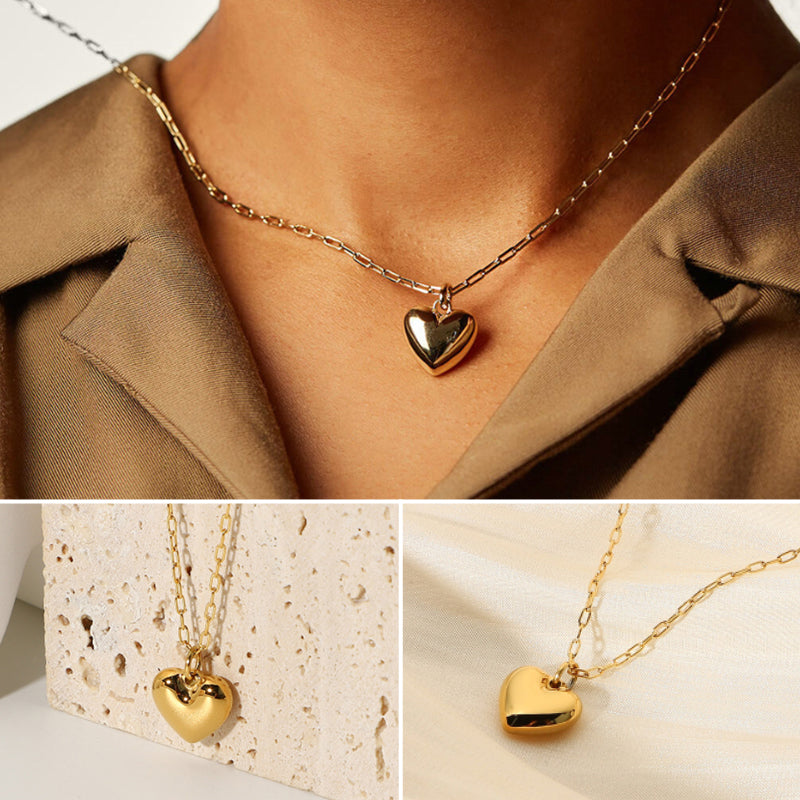 Gold Heart Necklace