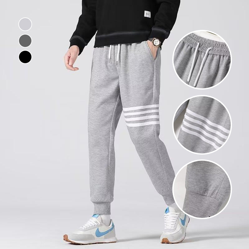 Striped Harem Track Pants