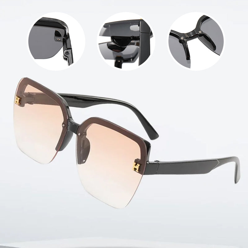Unisex Fashion Large Lens Sunglasses