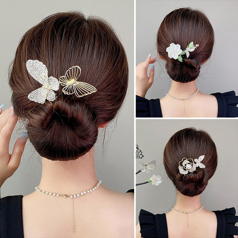 Elegant Lazy Hair Key