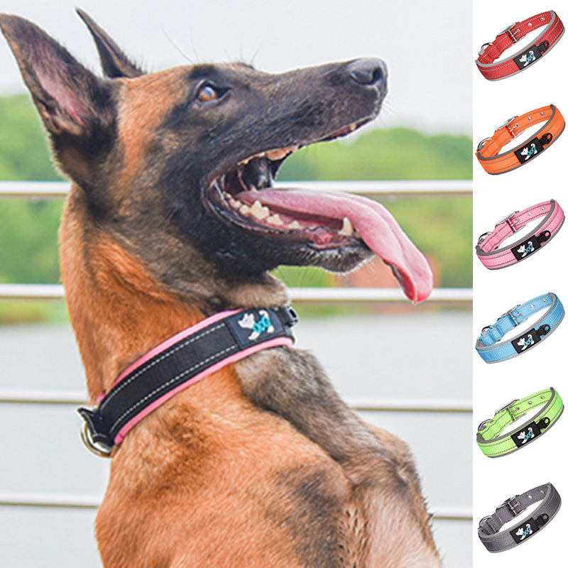 Nylon Reflective Dog Collar