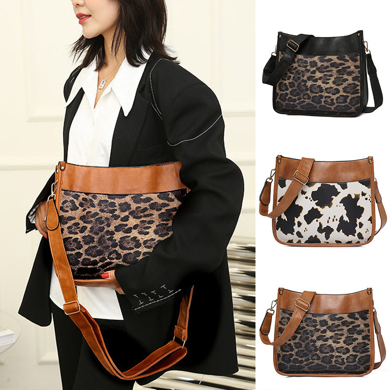 Leopard Print Crossbody Bag