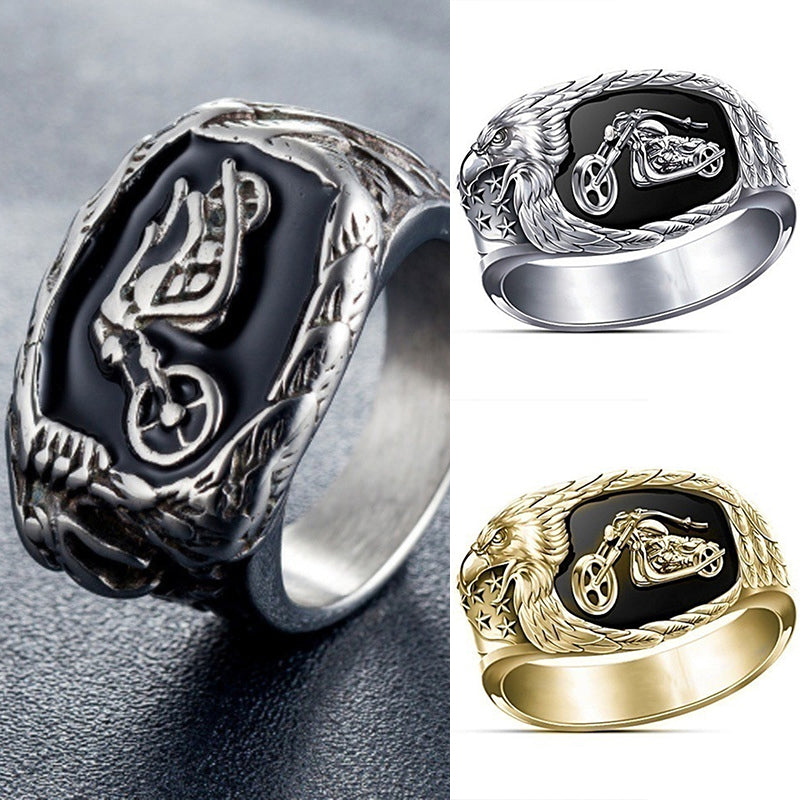 Men's Motorcycle Ring