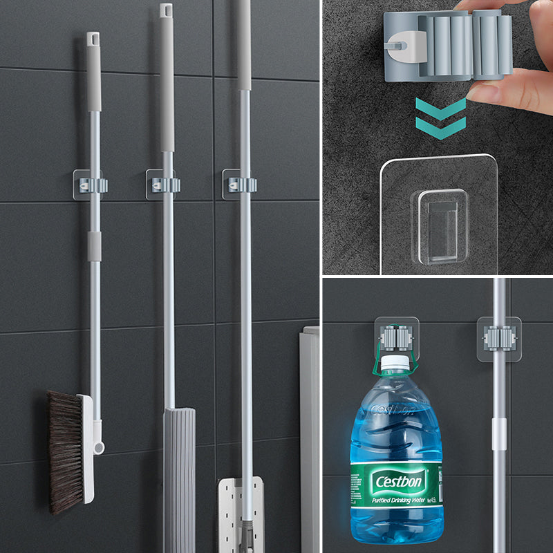 Wall Mounted Mop Holder (3 PCS)
