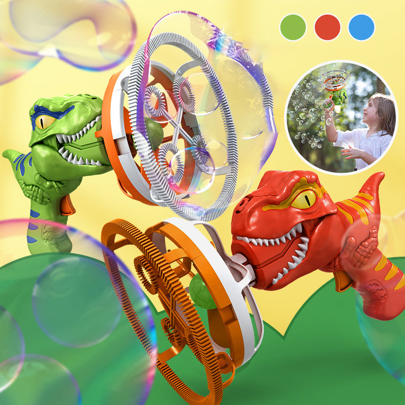 Dinosaur Wind Pad Bubble Gun