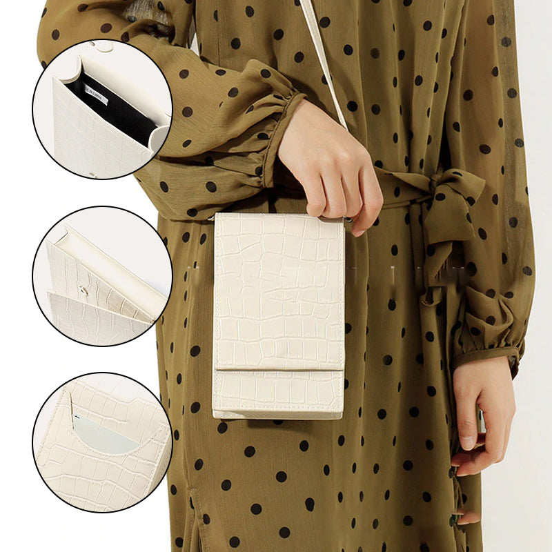 Stone Pattern Phone Bag