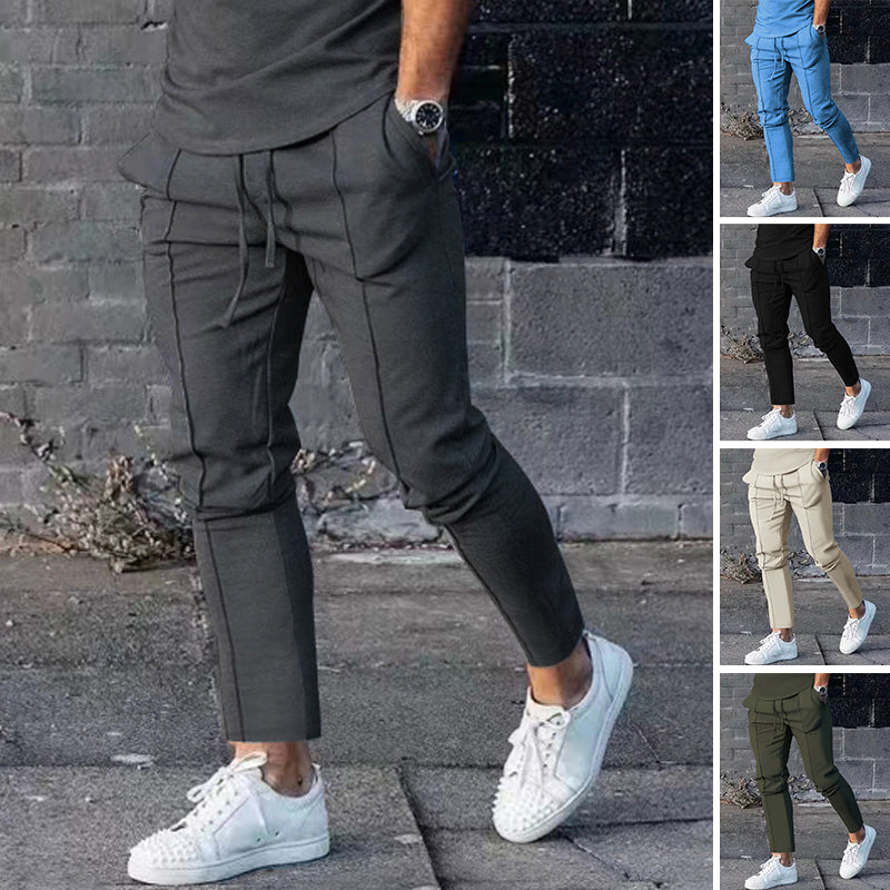 Men's Causal Harem Capri Pants