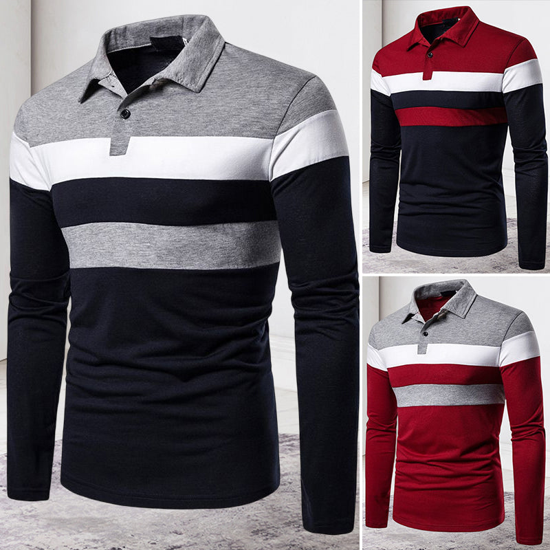 Men's Contrast Polo Shirt