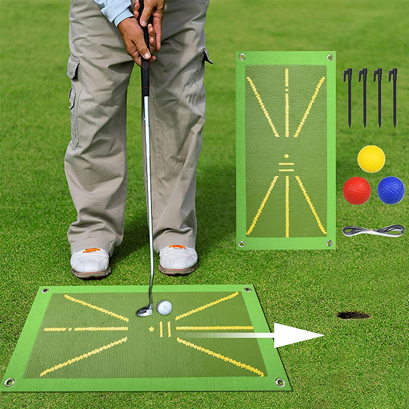 Golf Training Mat for Swing Detection Batting