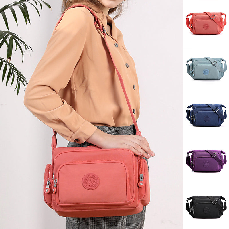Waterproof Nylon Crossbody Shoulder Bag
