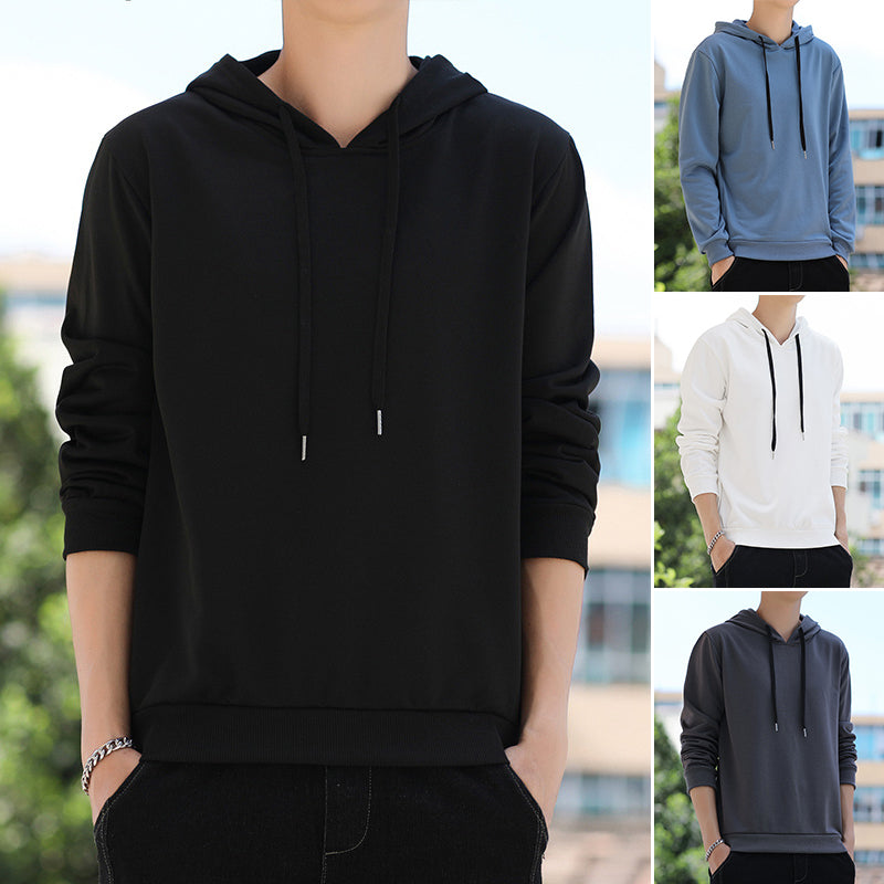 Men's Solid Color Hoodie