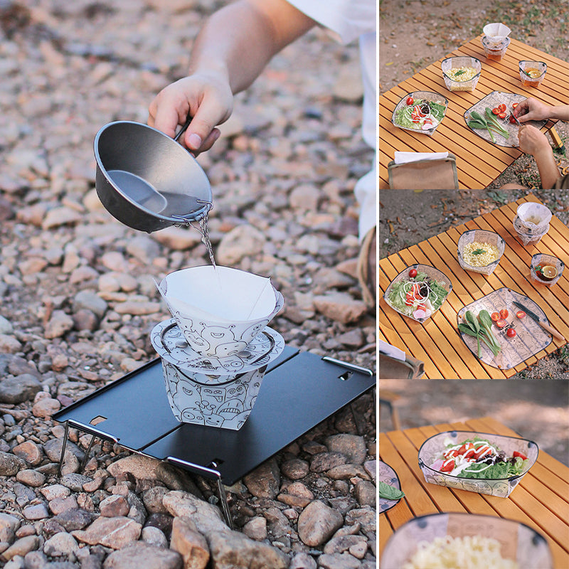 Outdoor Foldable Tableware