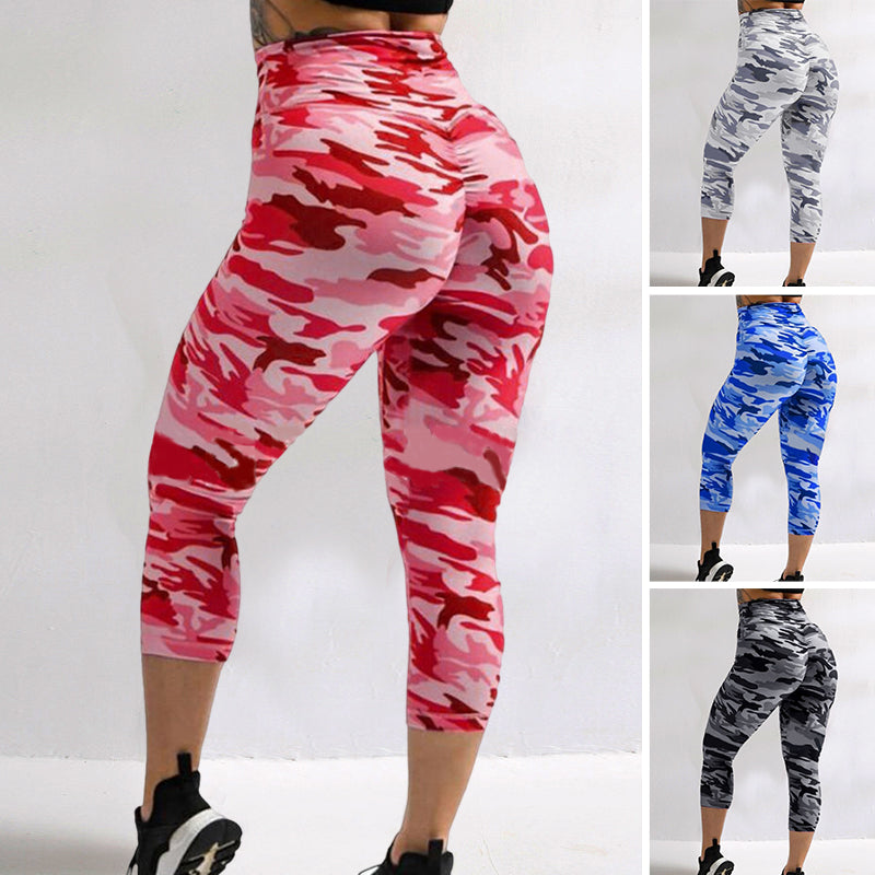 Women Seamless Camo Leggings