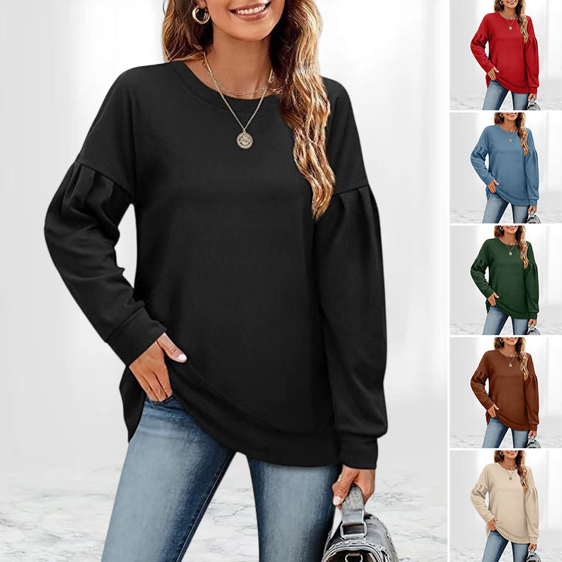 Womens Fall Blouses Long Sleeve T-shirts