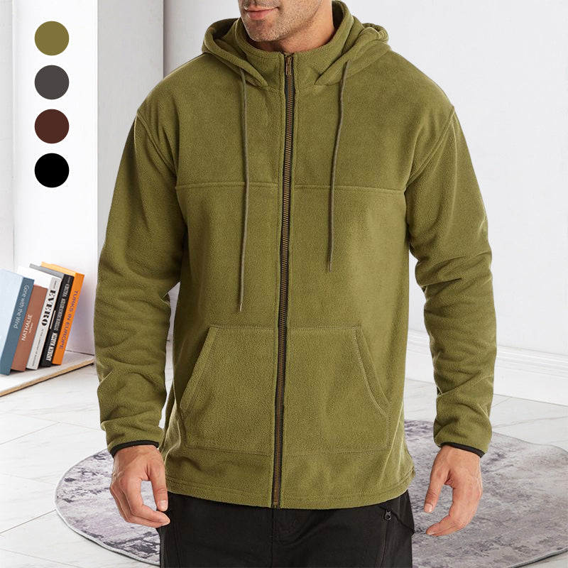 Zip-up Hooded Jacket