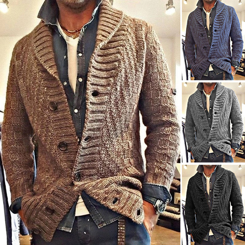 Men's Vintage Cardigan Sweater