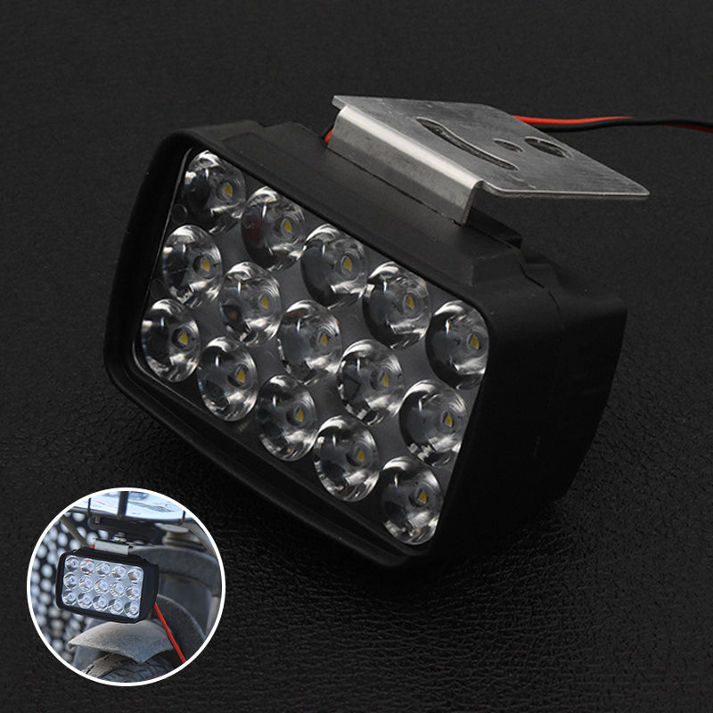 External LED Headlights with 15 Lamp Beads